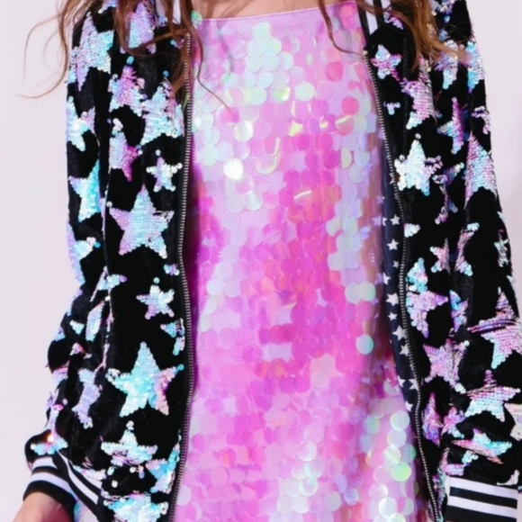 Starry Night Bomber Jacket - Picture 8 of 15